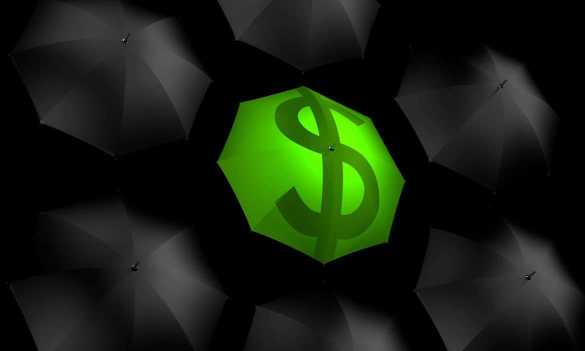 Umbrella-Dollar sign image