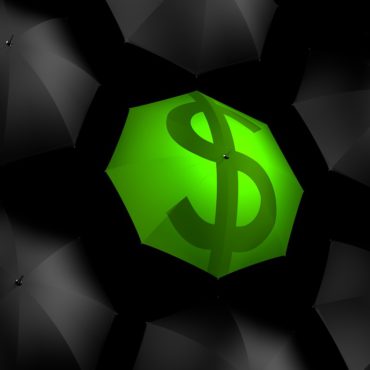 Umbrella-Dollar sign image